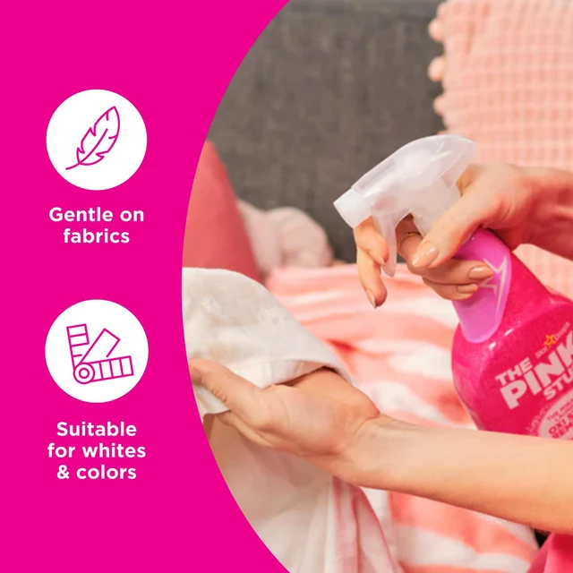 Alt view image 2 of 6 - Stardrops The Pink Stuff Miracle Laundry Stain Remover Spray, 16.9 Fl Oz