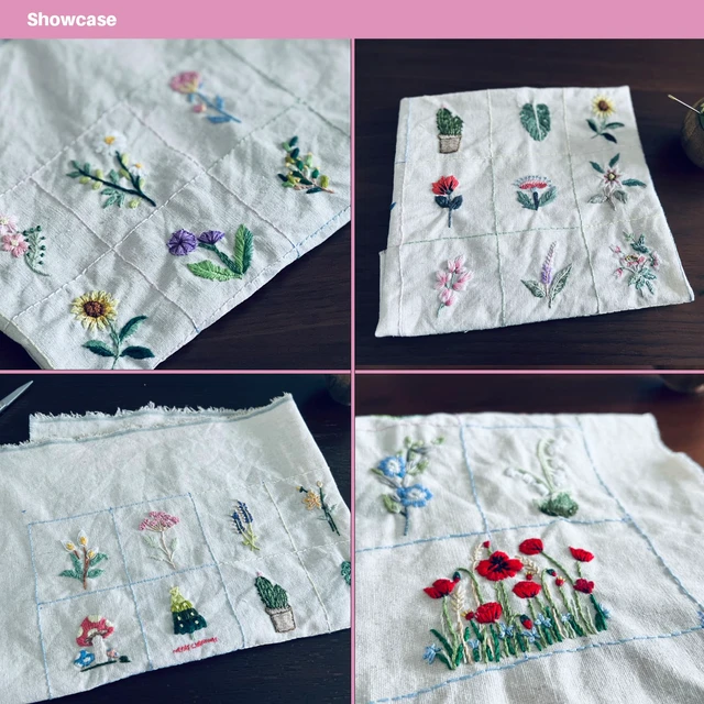 Alt view image 3 of 6 - Embroidery Patterns Stick and Stitch Water Soluble Stabilizer Paper