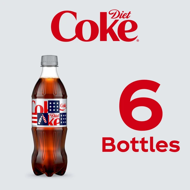 Alt view image 2 of 5 - Diet Coke Bottles, 16.9 fl oz, 6 Pack