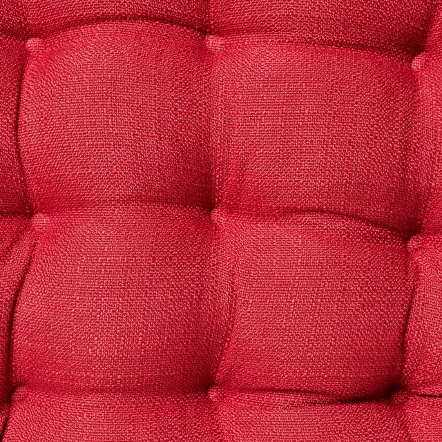 Alt view image 4 of 5 - Mainstays Textured Chair Seat Pad 15.5" x 16" Red 1-Piece