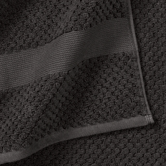 Alt view image 2 of 6 - Better Homes & Gardens Signature Soft Cotton Popcorn Textured Hand Towel, Grey Shadow