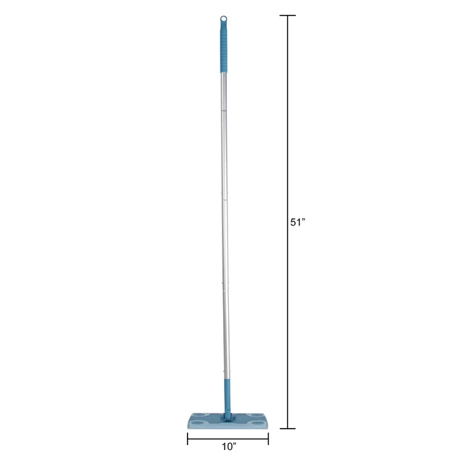 Alt view image 2 of 6 - Great Value Wet & Dry Mop Sweeper Kit with 10 Pad Refills