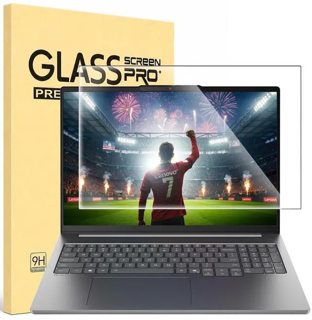 Main image of Tempered Glass Screen Protector for Lenovo ideapad 5/5i Pro 16 & Slim 3/5/7 16 & Flex 5 16, Yoga 7i 2-in-1 16, & Gaming 16, Lenovo Thinkpad T16/P16/Z16, & Legion 16, 9H, 16 inch Anti Fingerp