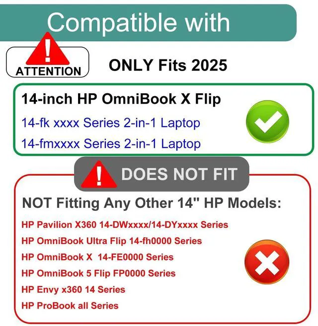 Alt view image 2 of 5 - KEANBOLL 2 Pack Anti Blue Light Glare (Matte) Screen Protector for 2026-2025 HP OmniBook X Flip 14" 2-in-1 Touchscreen Laptop (14-fm0000, 14-fk0000, 14-kc0000, 14-kb0000)