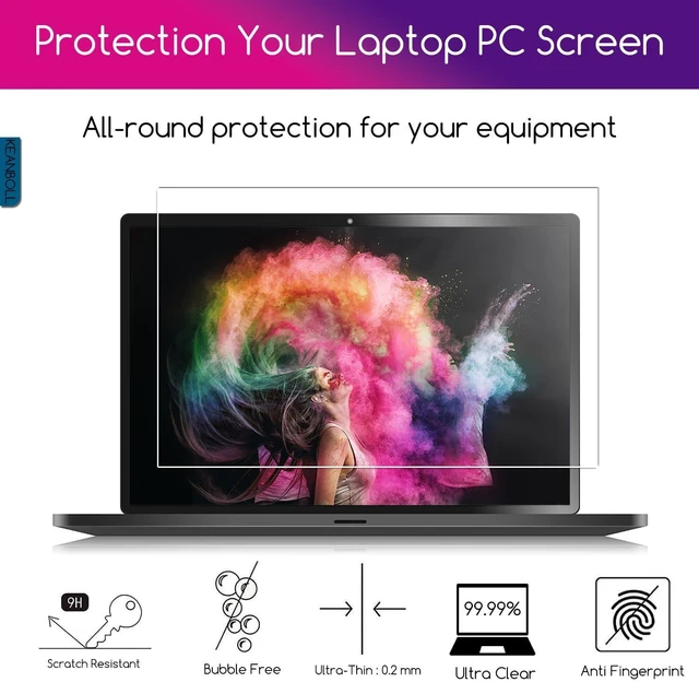 Alt view image 3 of 5 - 2 Pack Tempered Glass Screen Protector Compatible with 2024 Microsoft Surface Laptop 6 13.5" / Surface Laptop 5/4/3 (13.5 inch ), Ultra Clear & 9H Hardness & Scratch Resistant & Easy Installat