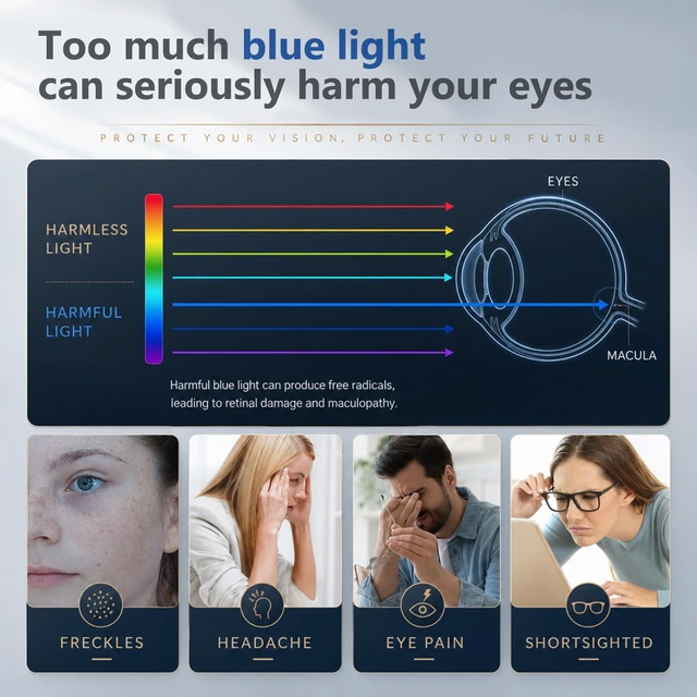 Alt view image 4 of 5 - YongMai 2 Pack 15.6 Inch 16:9 Anti Blue Light Laptop Screen Protector