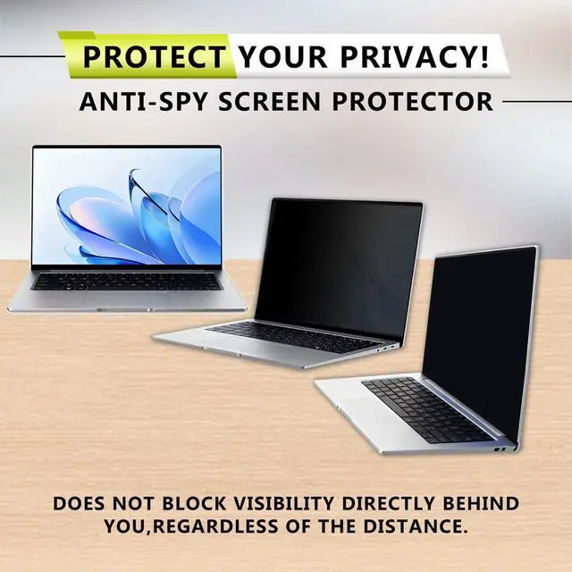 Alt view image 5 of 5 - Removable Privacy Screen Protector for 2026 MacBook Pro 14 M5 Pro/Max