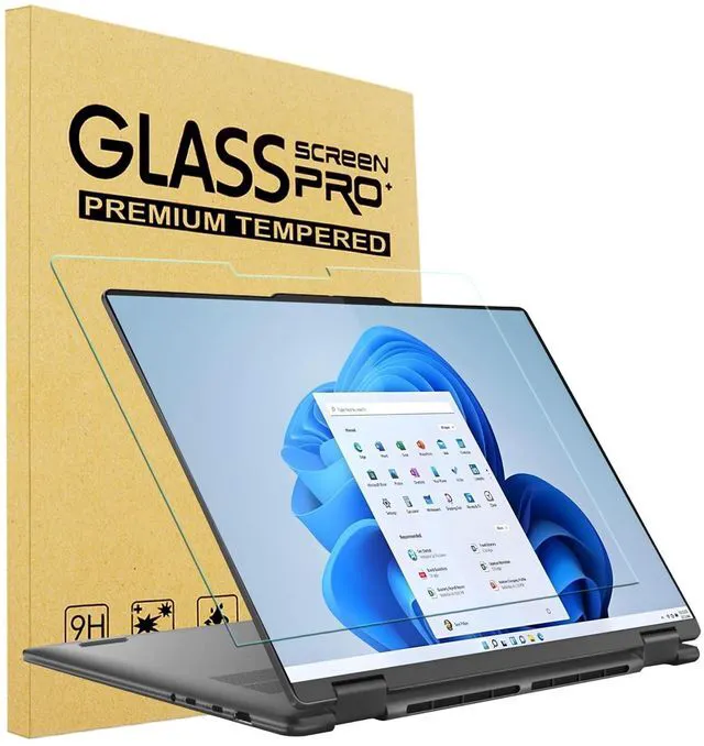Main image of i-Tensodo 16 Inch Tempered Glass Screen Protector for 2024 Lenovo Yoga 7 / 7i 16" 2-in-1 Gen 9 (16IML9/83DL,16AHP9/83DM) Touchscreen Laptop, 9H, Anti-Scratch