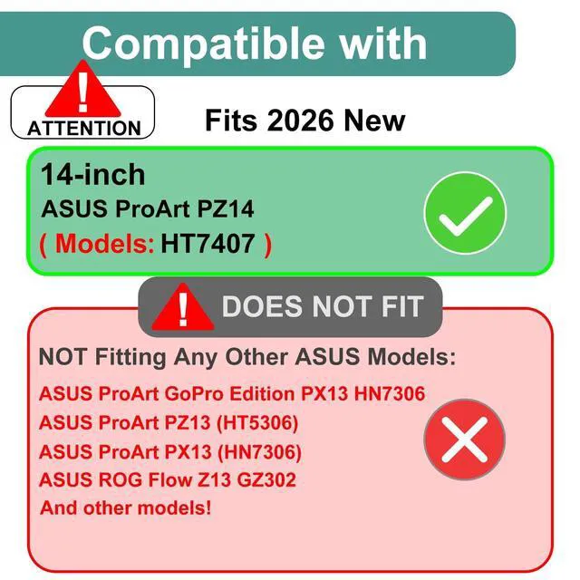 Alt view image 2 of 5 - KEANBOLL 2 Pack Block Blue Light Screen Protector for 2026 New ASUS ProArt PZ14 (HT7407) 14-Inch Laptop, Anti Blue Light Glare and Anti Fingerprint (Matte) Shield