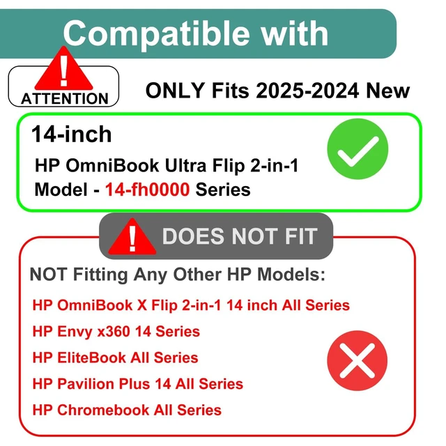 Alt view image 2 of 5 - KEANBOLL 2 Pack Blocking Blue Light Screen Protector for New 2025-2024 HP OmniBook Ultra Flip 2-in-1 14" (14-fh0000) Touchscreen Laptop, Anti Blue Light Anti Glare and Anti Fingerprint (Matte) Shield