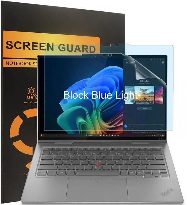 Main image of KEANBOLL 2 Pack Anti Blue Light Glare (Matte) Screen Protector for 14-Inch Lenovo ThinkPad X1 2-in-1 Gen 11 / Gen 10 Aura Edition ThinkPad X1 Gen 9 21KE006BUS 14" 2-in-1 Touchscreen Laptop