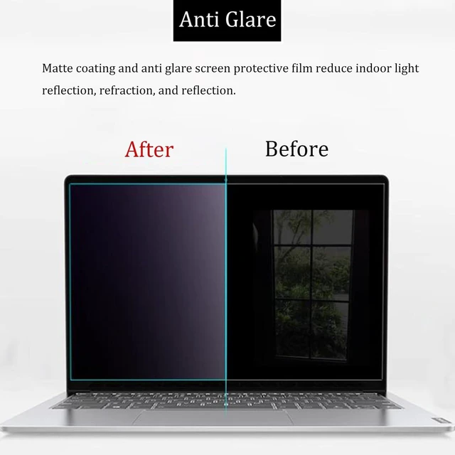 Alt view image 2 of 5 - i-Tensodo 2-Pack 18-Inch Anti-Glare Matte Screen Protector for 18" Gaming Laptop, Dell Alienware m18/m18 r1/m18 r2/Area-51, Eye Protection Filter