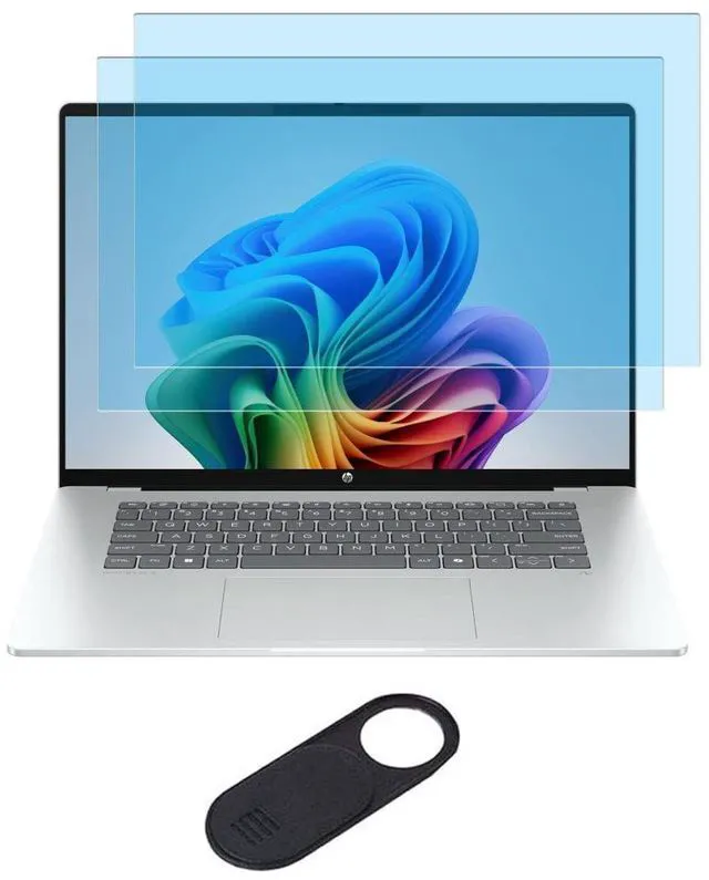 Main image of 2 Pack Screen Protector for HP 16" Laptop Fit HP OmniBook 3/5/7,OMEN 16, Envy 16, Spectre 16, ZBook 16, EliteBook 16 Anti-Blue Light & Anti-Glare & Anti-UV Filter, Reduces Eye Strain, Anti-Fingerpri