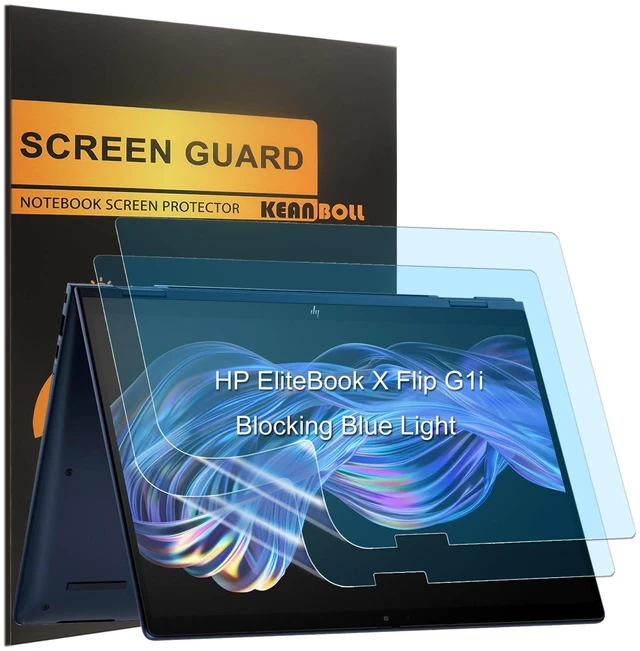 Main image of 2 Pack Blocking Blue Light Screen Protector for HP EliteBook X Flip G2i / EliteBook X Flip G1i 14-Inch, Anti Blue Light & Glare and Anti Fingerprint Shield -(Only suitable for the 2-in-1 version!)