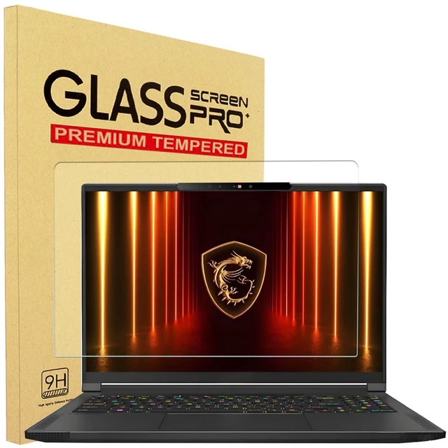 Main image of YINOVEEN Tempered Glass Screen Protector for MSI 16 Inch