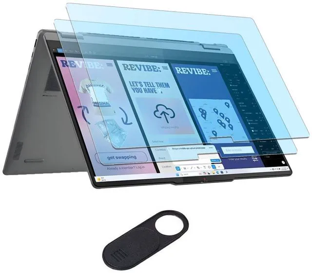 Main image of MUBUY-GOL Screen Protector for 2026 Lenovo Yoga 7a 2-in-1 (16, Gen 11) 16-Inch Laptop Anti-Blue Light Anti-Glare Anti-UV Filter Reduces Eye Strain Anti Fingerprint