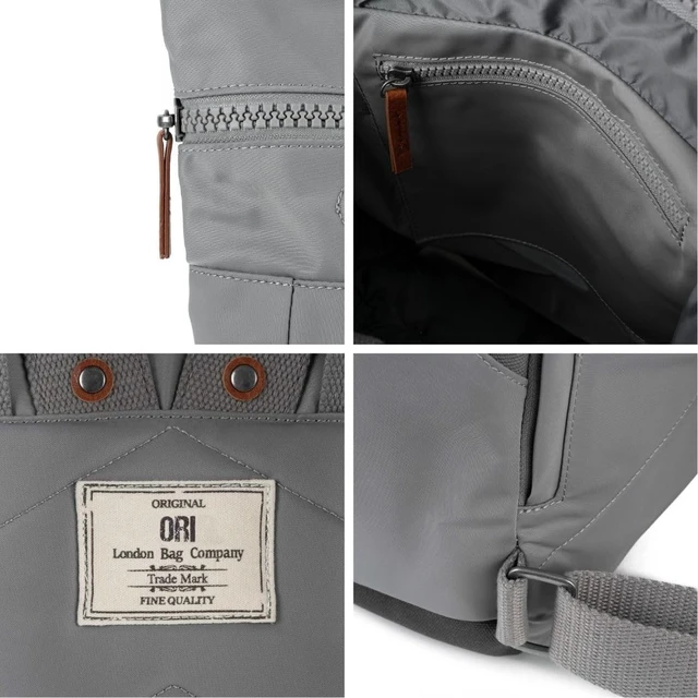 Alt view image 3 of 5 - ORI LONDON The Canfield Backpack Bag, Stormy Gray