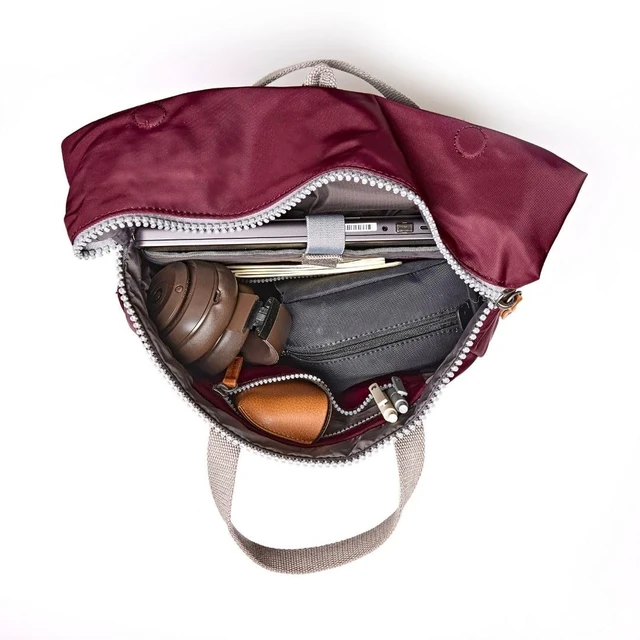 Alt view image 5 of 5 - ORI LONDON The Canfield Backpack Bag, Stormy Gray