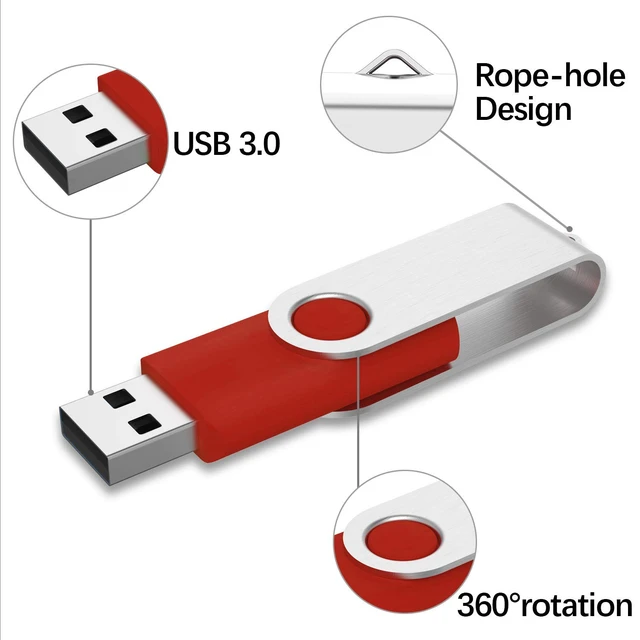 Alt view image 5 of 5 - KEXIN 16GB USB 3.0 Flash Drive with LED Indicator