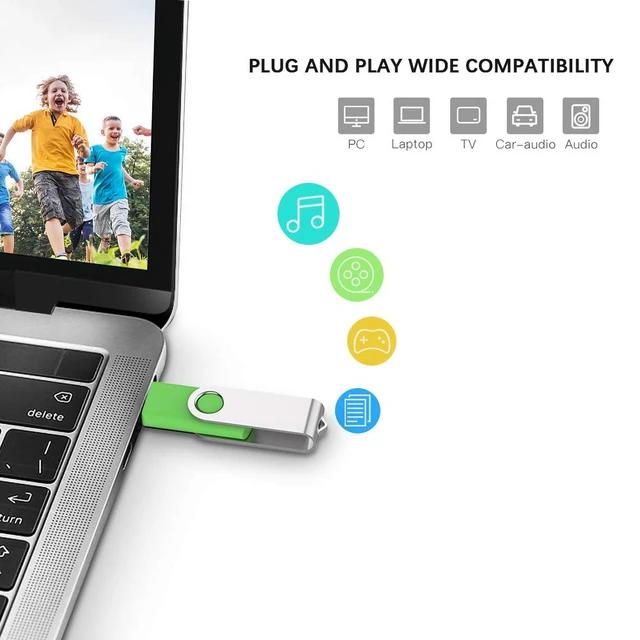 Alt view image 3 of 5 - KEXIN 16GB USB 3.0 Flash Drive with LED Indicator