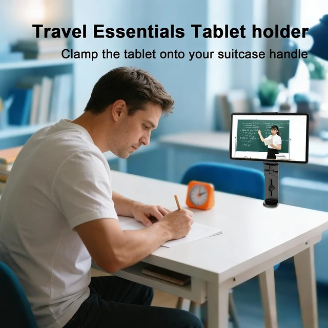 Alt view image 4 of 5 - URTRY Airplane Tablet Holder Mount, 360 Adjust, Not for Tablets Over 12"
