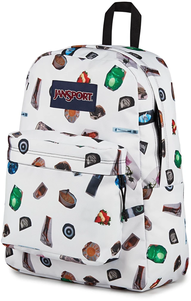 Alt view image 2 of 5 - JanSport SuperBreak Plus Backpack 15 Inch Laptop Sleeve, Collected Collage