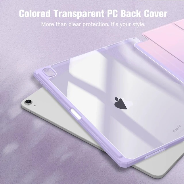 Alt view image 4 of 5 - Fintie Slim Clear Case for iPad Air 13-inch M4/M3/M2 (2026/2025/2024)