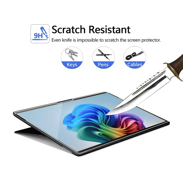 Alt view image 3 of 5 - Adeway UltraGlass 9H+ Screen Protector for Microsoft Surface Pro 12 inch