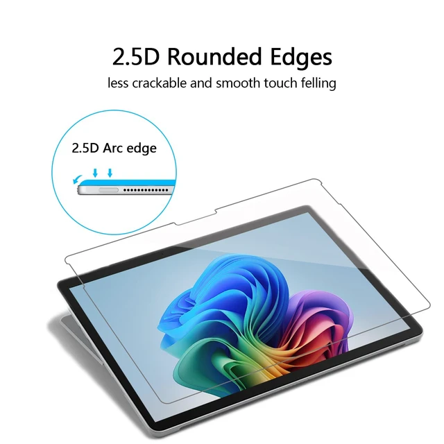 Alt view image 4 of 5 - Adeway UltraGlass 9H+ Screen Protector for Microsoft Surface Pro 12 inch