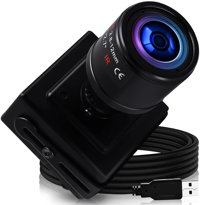 Main image of H.264 USB Camera with Microphone, 2.8-12mm 4X Optical Zoom, 1080P@30FPS