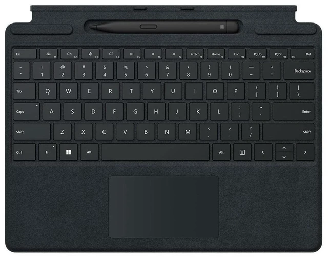 Main image of Microsoft Signature Keyboard with Slim Pen 2 for Surface Pro 8, 9 and X, Black
