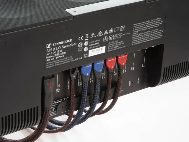 Alt view image 4 of 5 - AudioQuest 5m RJ/E Cinnamon Network Cable Cat7 Black - Network Cables (5m, Cat7, RJ-45, RJ-45, Black)