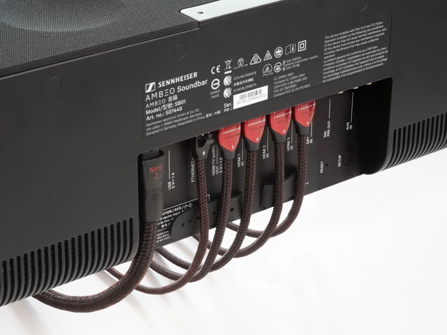 Alt view image 5 of 5 - AudioQuest 5m RJ/E Cinnamon Network Cable Cat7 Black - Network Cables (5m, Cat7, RJ-45, RJ-45, Black)