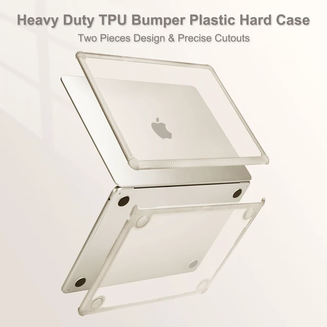 Alt view image 4 of 5 - MOSISO Compatible with MacBook Air 13 inch Case M5 2026 M4 M3 M2 2025-2022