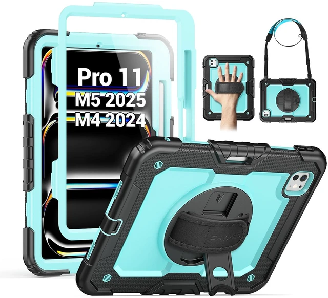 Main image of SEYMAC Case for iPad Pro 11 Inch M5 / M4 (2025/2024), Light Blue