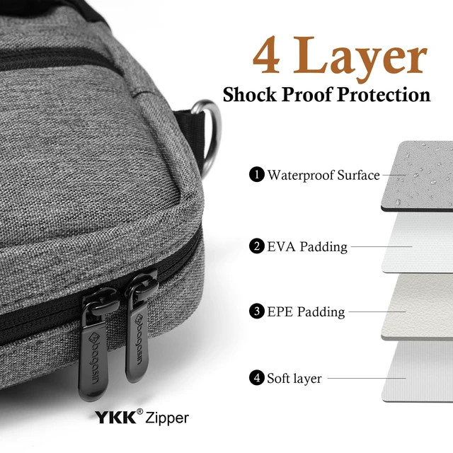Alt view image 5 of 5 - bagasin 15 15.6 16 inch Laptop Computer PC Shoulder Bag Carrying Case