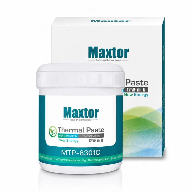 Main image of Maxtor MTP-8301C 300g High Performance Thermal Paste, Heatsink Paste, Thermal Conductive Grease for CPU GPU Cooler LED IC PS4 Xbox Chipset antminer