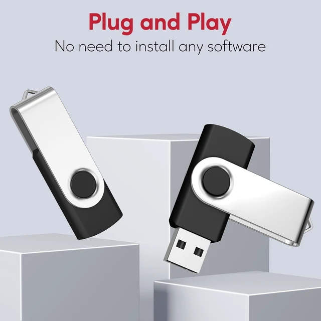 Alt view image 2 of 5 - 50 Pack 16GB USB Flash Drive, AreTop USB2.0 Bulk USB Drive Thumb Drive
