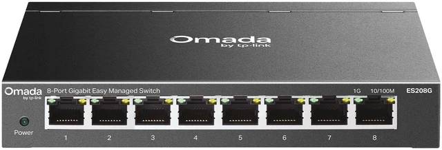 Main image of Omada ES208G, 8 Port Gigabit Easy Managed Switch