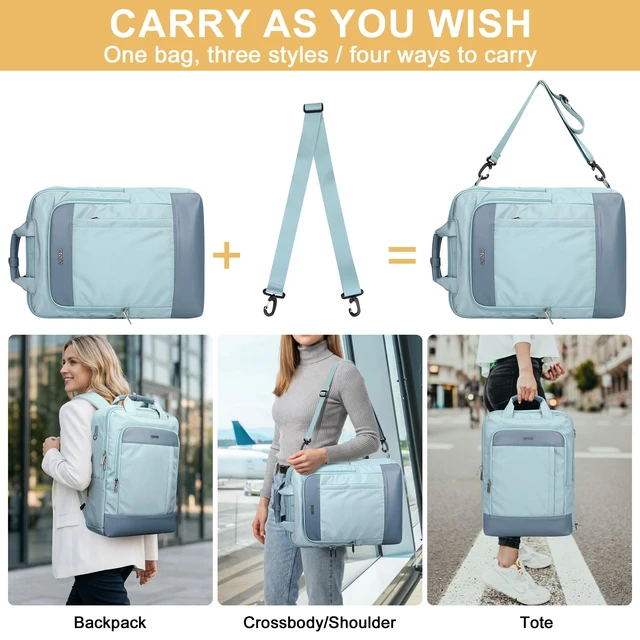 Alt view image 2 of 5 - PIJUSHI Travel Backpack Carry On Slim Laptop Daypack 25L Fits 16" Laptop