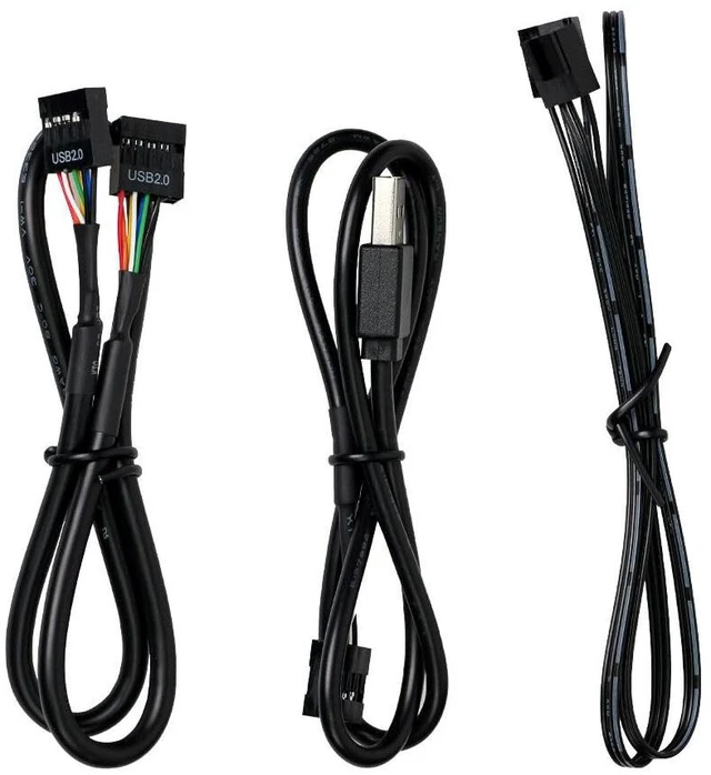 Alt view image 3 of 3 - LIANLI LL-Edge HUB BK Detachable USB Hub, 4 x USB 2.0 Headers / 6 PWM Headers, LL-Edge HUB BK (Japanese Authorized Dealer)