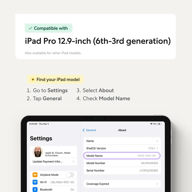 Alt view image 2 of 5 - Paperlike 3 Screen Protector for iPad Pro 12.9"
