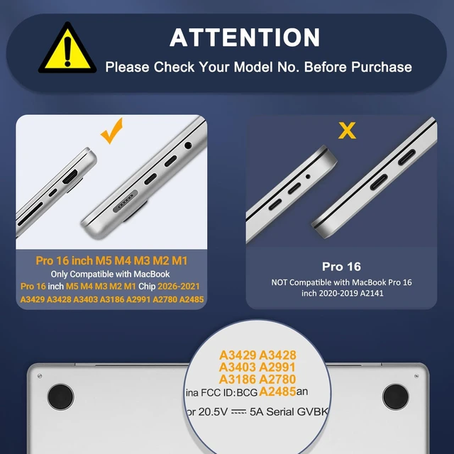 Alt view image 2 of 5 - MOSISO Compatible with MacBook Pro 16 inch Case M5 M4 M3 M2 M1 2026-2021