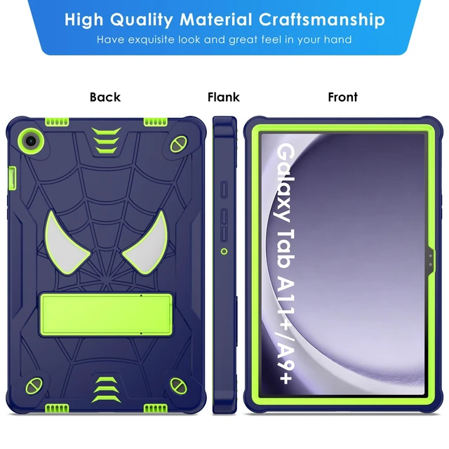 Alt view image 5 of 5 - DETUOSI Shockproof Case for Samsung Galaxy Tab A11+ Plus / A9+ 11 Inch