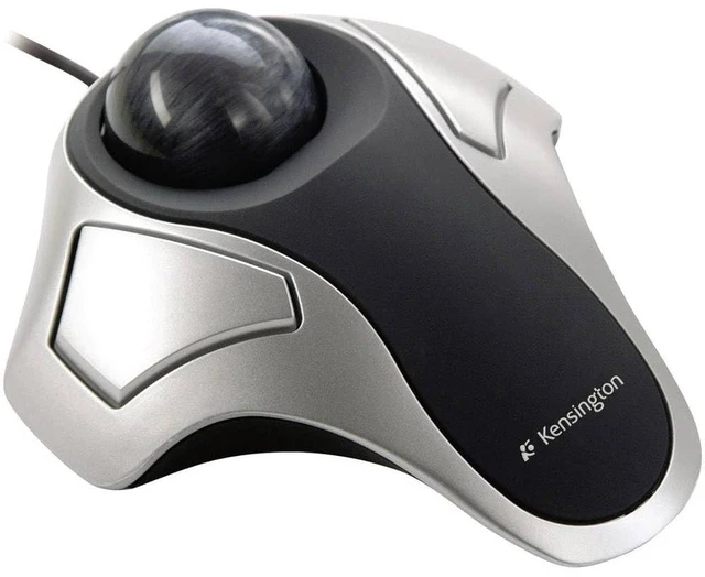 Main image of Kensington Orbit Optical Trackball Mouse, USB 2.0, Left/Right Hand Use, Black/Silver