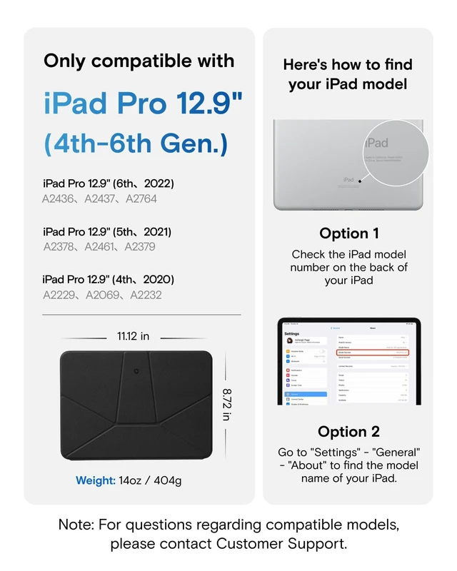 Alt view image 2 of 5 - MOFT Dynamic Folio Case for iPad Pro 12.9 Inch 6th & 5th & 4th