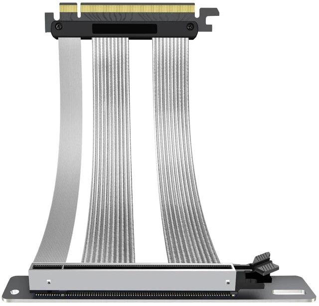 Main image of ConnBull PCIE 5.0 Riser Cable, Gen 5 GPU Graphics Card Extension Cable, PCI-E 16X 128GB/s Compatible with PCIE 4.0 and WRX80/ 90E, RTX4090, RX7900XTX, 200mm