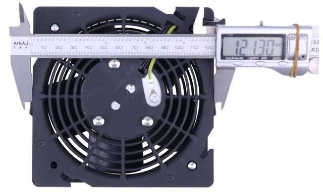 Alt view image 4 of 5 - WQSING DV4650-470 Axial Cooling Fan Compatible with Ebmpapst 230VAC 120/110mA Cabinet Fan 120 * 120 * 38MM 50-60HZ