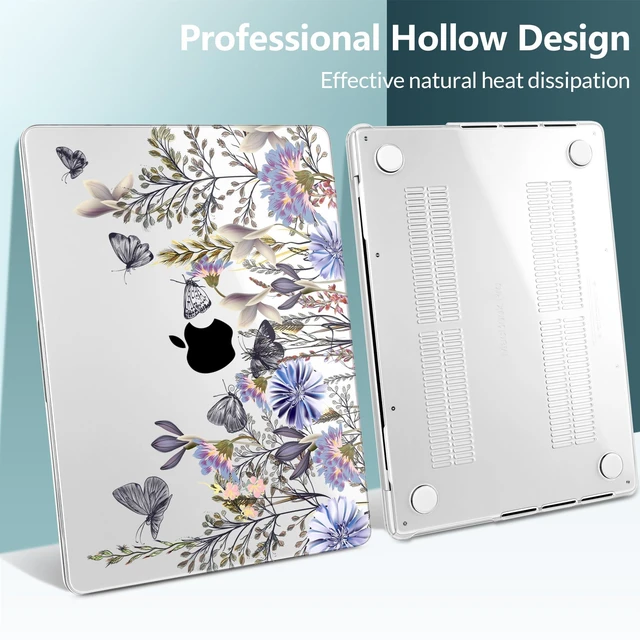 Alt view image 5 of 5 - TWOLSKOO Pattern Case for MacBook Pro 16 inch M1-M5 Pro/Max 2021-2026
