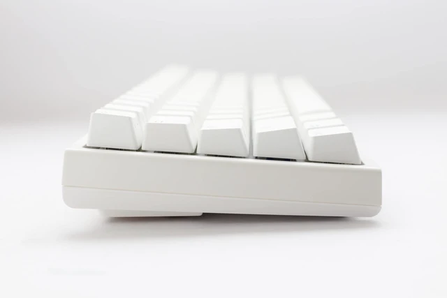 Alt view image 3 of 5 - Ducky One 2 Pro 60% Mechanical Gaming Keyboard, Box Red, RGB, White